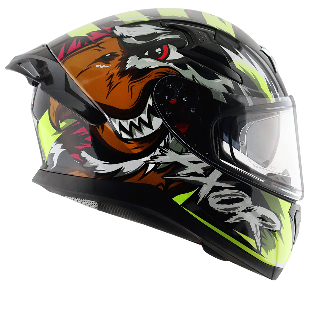 Apex Falcon Helmet BLACK NEON YELLOW