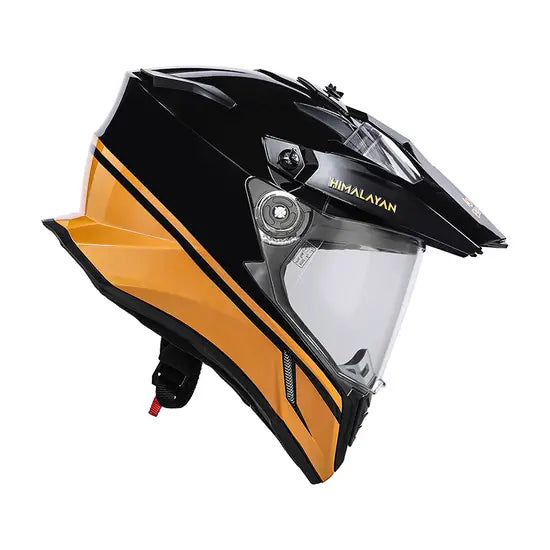 OPTIMUS DUAL SPORT HELMET HIMALAYAN HANLE BLACK (BLACK AND GOLD)