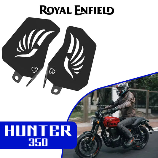 Pillion Footrest (Pair of 2) for Royal Enfield Hunter - Black