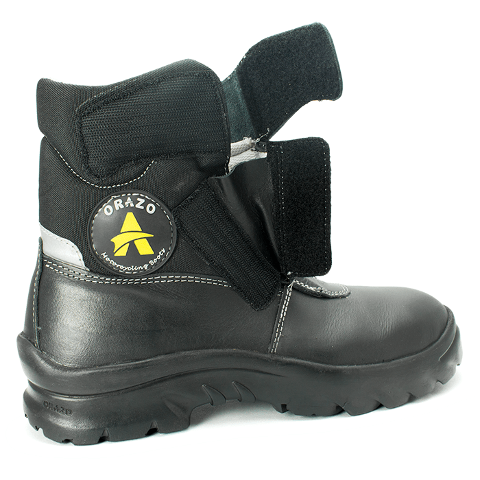 Orazo Picus VWR Leather Black Riding Boots