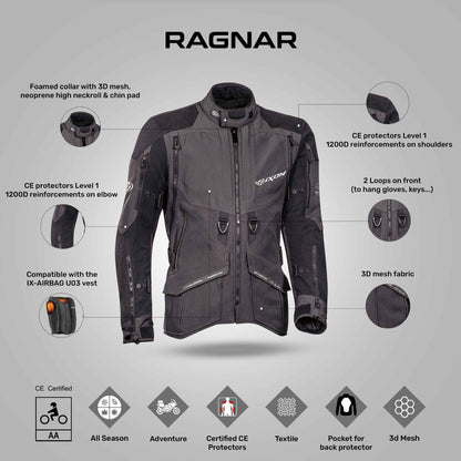 Ragnar Jacket - Black/Anthracite