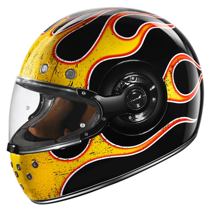 SMK RETRO INFERNO GL243 Black Yellow Red