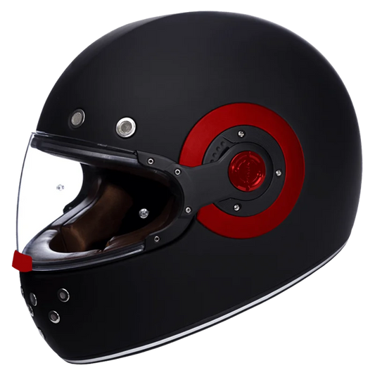 SMK Retro Matt Black (MA230) Helmet