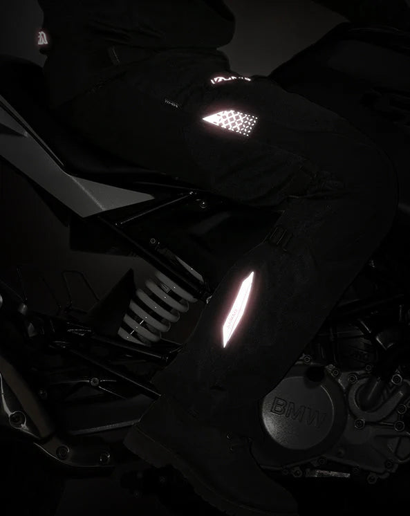 Viaterra Spencer Street Mesh Motorcycle Riding Pants Regular (Black)