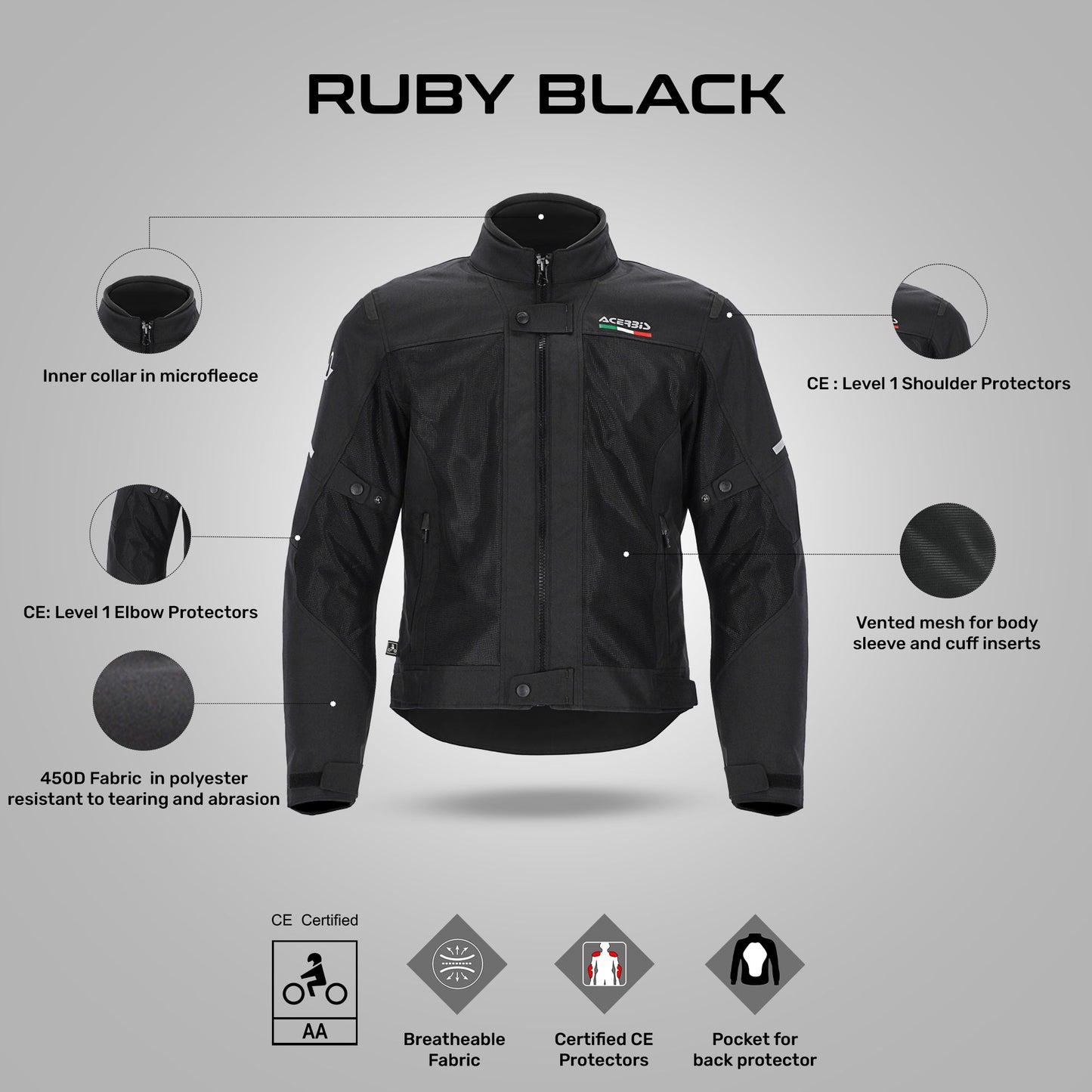 Ruby Jacket - Black