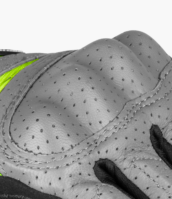 AIR GT SP GLOVES - Grey Hi-Viz Green