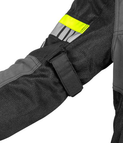Rynox Storm Evo 2 Grey Neon Riding Jacket