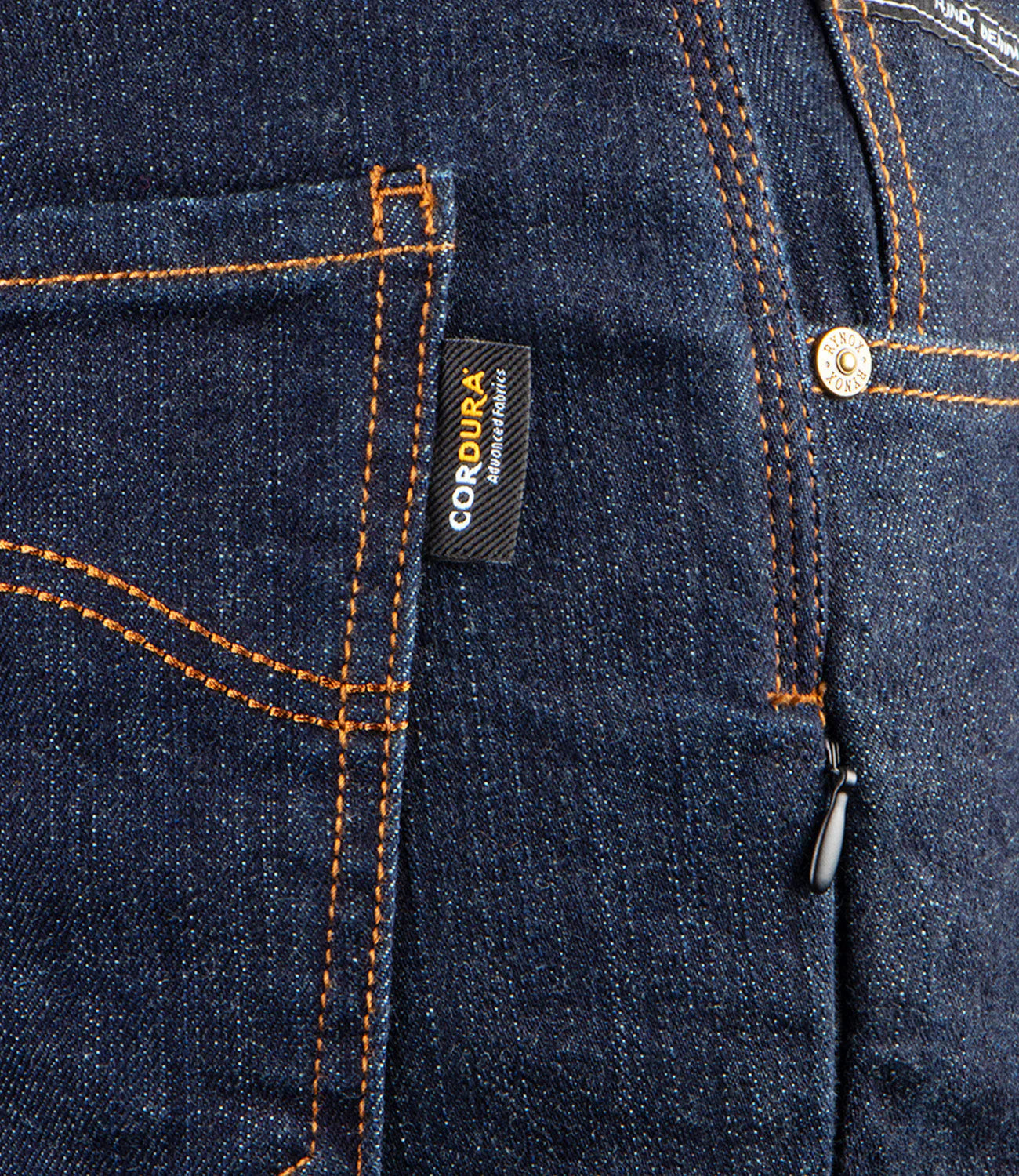 Rynox Downtown Pro Motorcycle Jeans with Rheon Protectors (Indigo Blue)