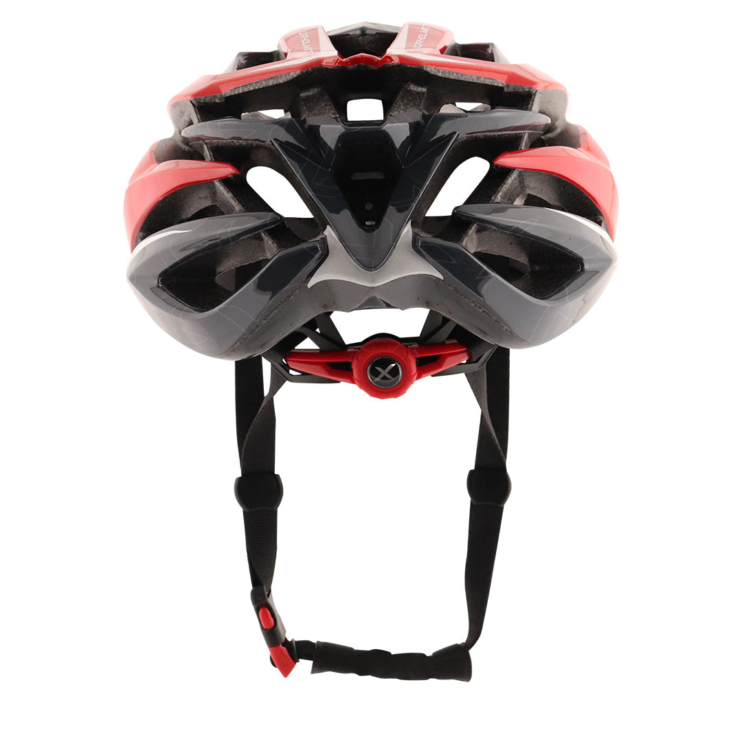 Axor Scoot Bicycle Helmet Black Red Grey