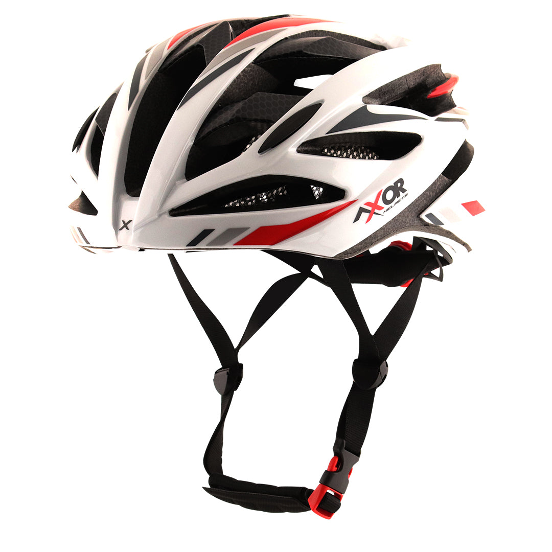 Axor Scoot Bicycle Helmet White Red