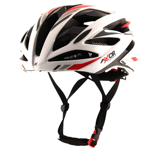 Axor Scoot Bicycle Helmet White Red