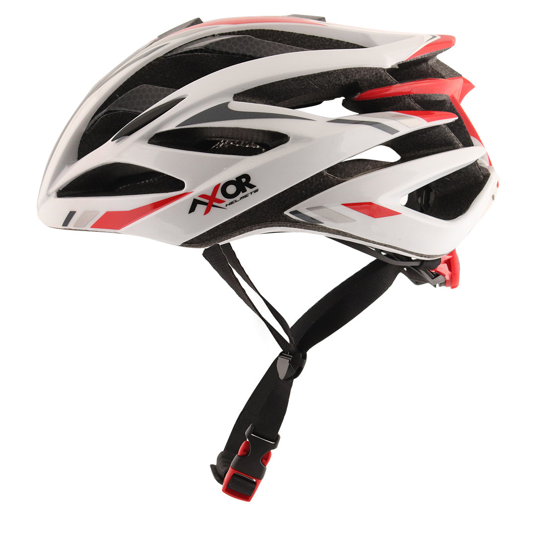 Axor Scoot Bicycle Helmet White Red