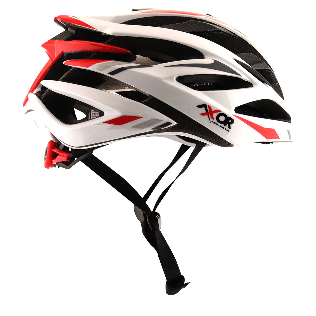 Axor Scoot Bicycle Helmet White Red