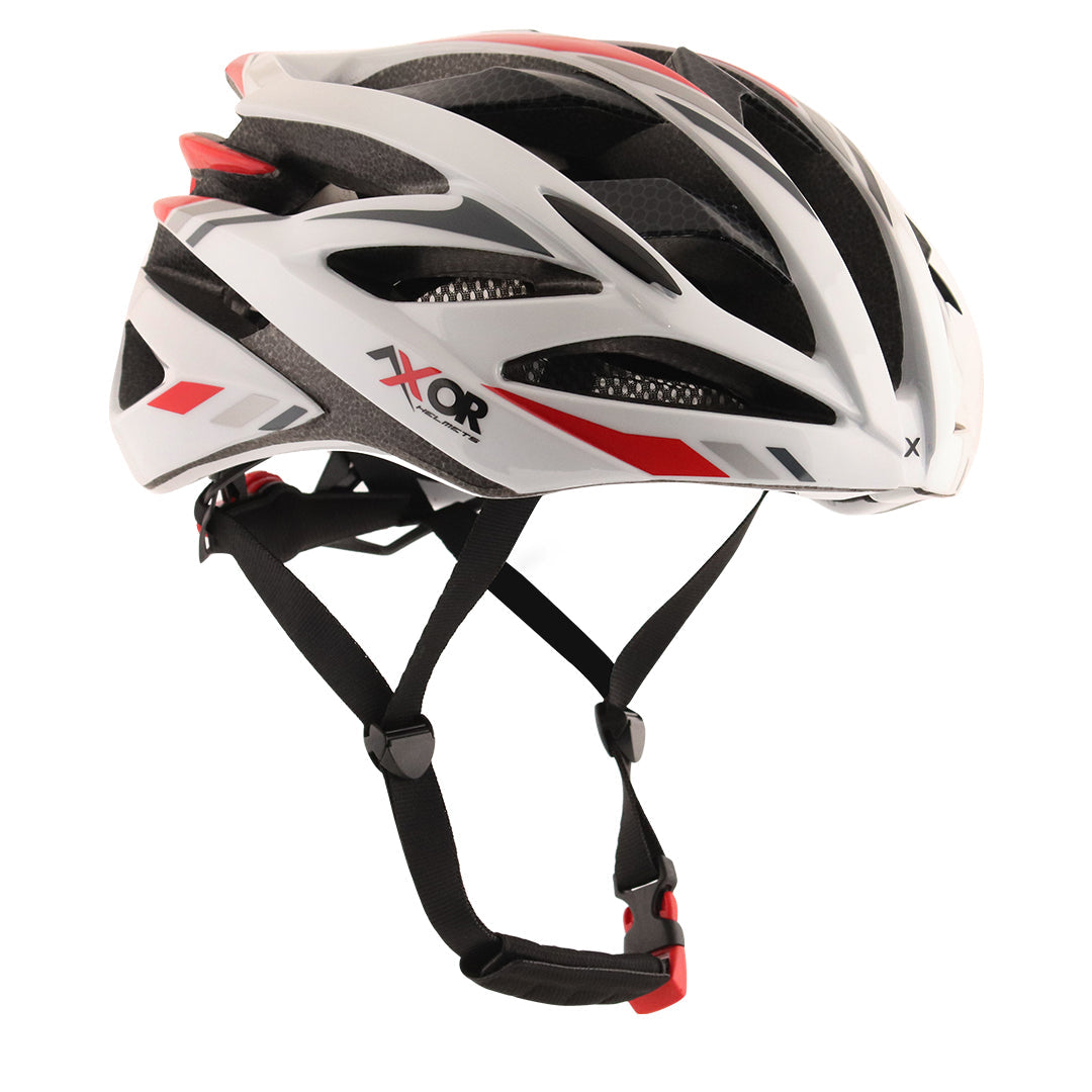Axor Scoot Bicycle Helmet White Red