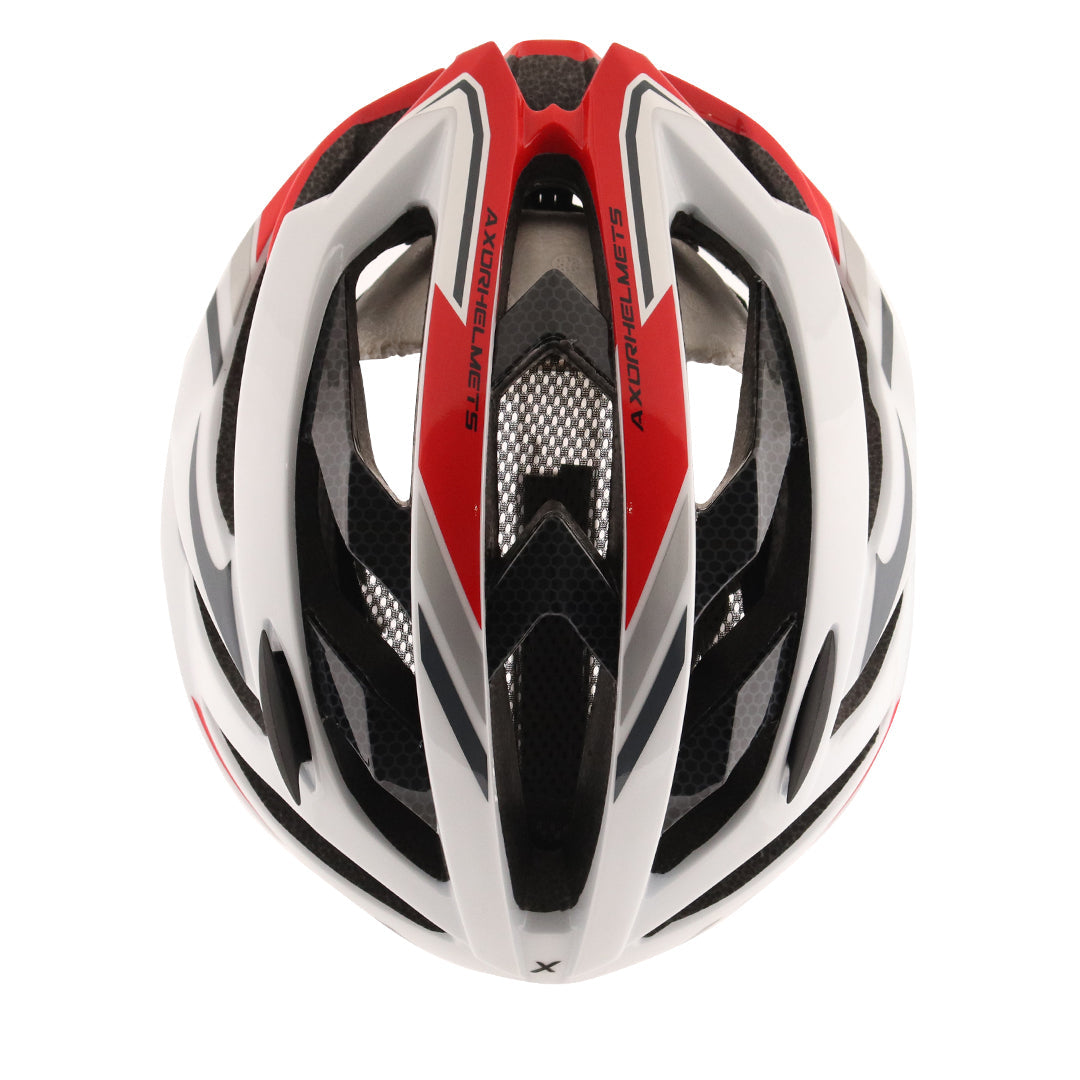 Axor Scoot Bicycle Helmet White Red