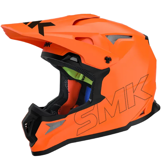 SMK Allterra Hi Viz Orange (HV720) Helmet