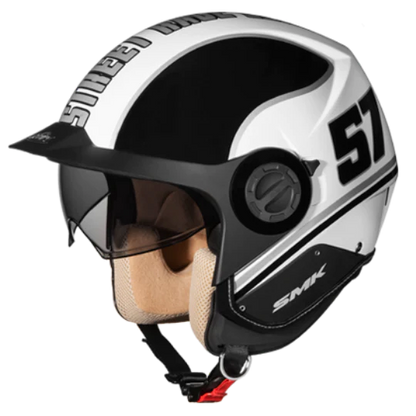 SMK DERBY GRID GL126 Gloss Black White
