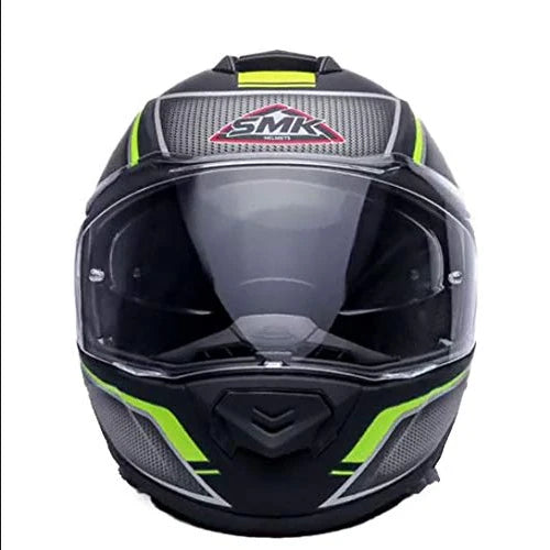 SMK Glide Kyren Modular Helmet Matt Black Grey Green (MA268)