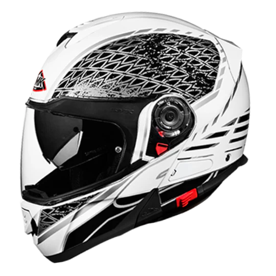 SMK Glide Glossy White & Grey GL126