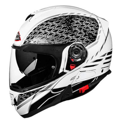 SMK Glide Glossy White & Grey GL126