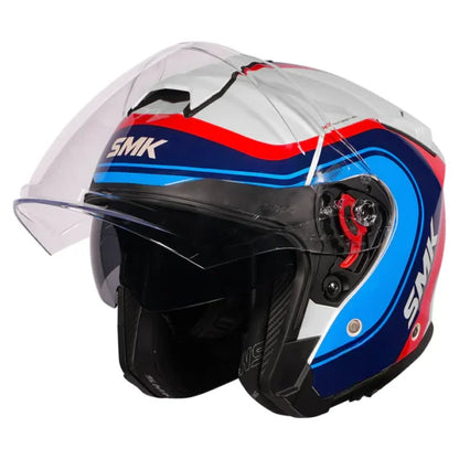 SMK GTJ S01 LIBERO MA513 MATT BLUE WHITE RED