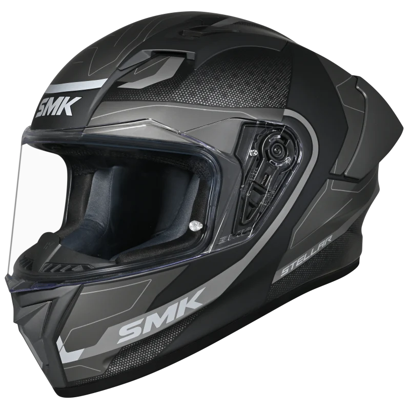 SMK Stellar Sports Flight Matt Black Grey (MA266)