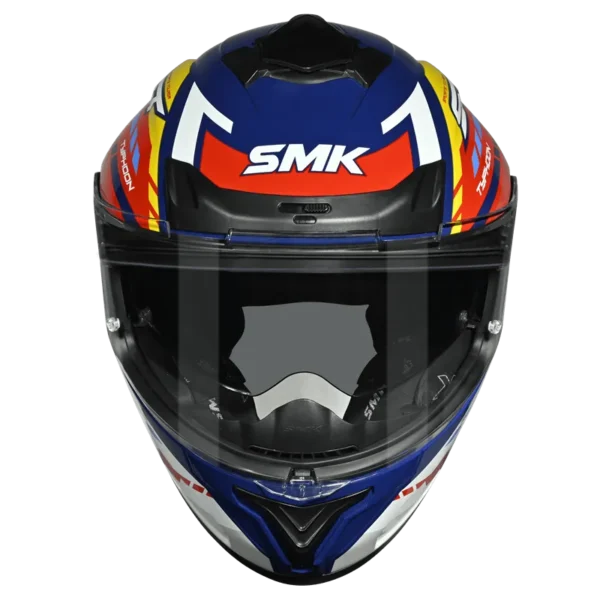 SMK TYOHOON S01 SPORTS TOURER GL534 GLOSSY BLUE YELLOW RED