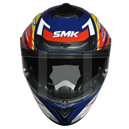 SMK TYOHOON S01 SPORTS TOURER GL534 GLOSSY BLUE YELLOW RED