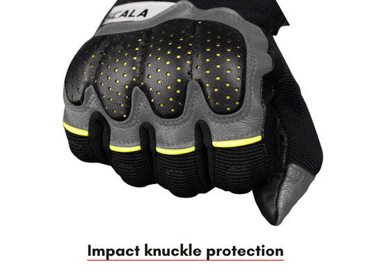 Scala Speed 2 Gloves Black HI-VIZ Yellow