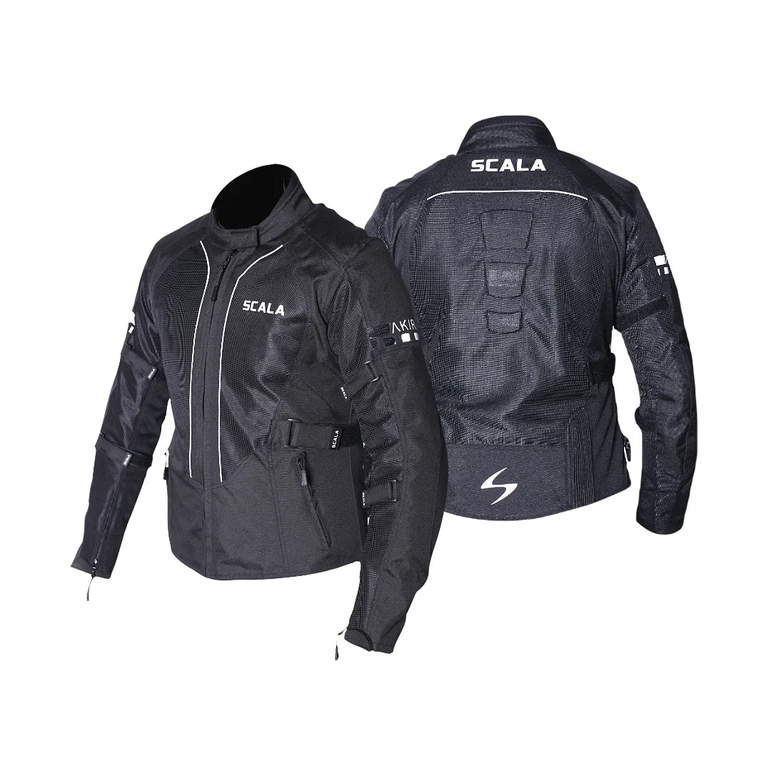Scala Akira Women’s Jacket- Grey and Black BBF