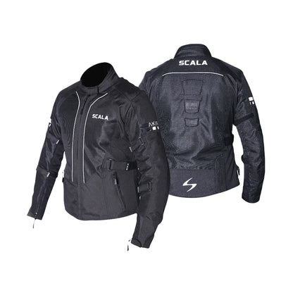 Scala Akira Women’s Jacket- Grey and Black BBF