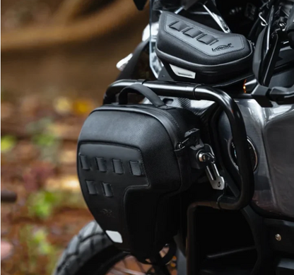 LOBOO Crash Bar Bags BHGB13BK (5L Pair) For BMW R1300GS Adventure (2024+) - Anti-Theft EVA Hard Shell Storage