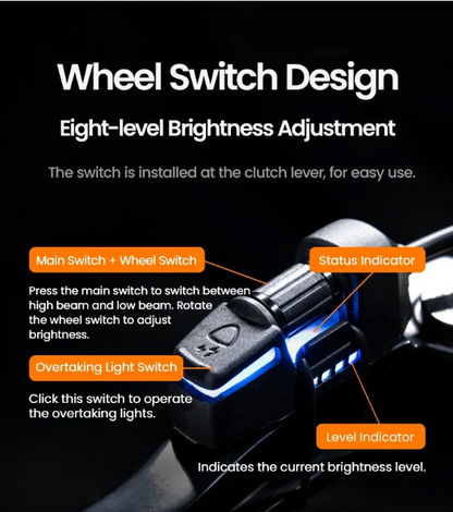 LOBOO L7X High & Low Beam Auxiliary Light (11.1.01407.001.01)