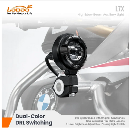 LOBOO L7X High & Low Beam Auxiliary Light (11.1.01407.001.01)