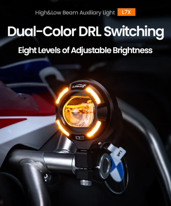 LOBOO L7X High & Low Beam Auxiliary Light (11.1.01407.001.01)
