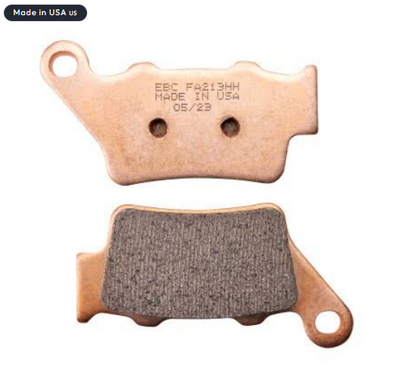 Continental GT 650 / Interceptor 650 Rear (Double-H™ Sintered) Brake Pads - FA213HH Fully Sintered - EBC (PACK OF 1)