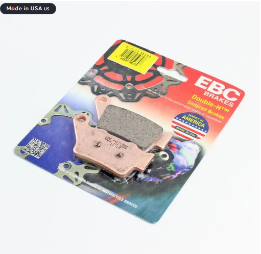 Continental GT 650 / Interceptor 650 Rear (Double-H™ Sintered) Brake Pads - FA213HH Fully Sintered - EBC (PACK OF 1)