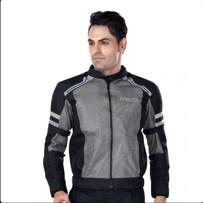 Raida-Tourer Jacket Black-Grey