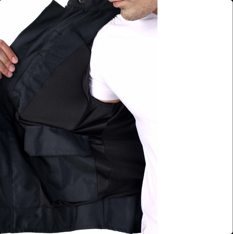 Raida-Tourer Jacket Black-Grey