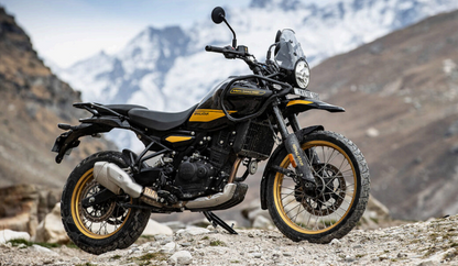 CRASH GUARD WITH DUAL SLIDER HIMALAYAN 450 ROYAL CUSTOMS