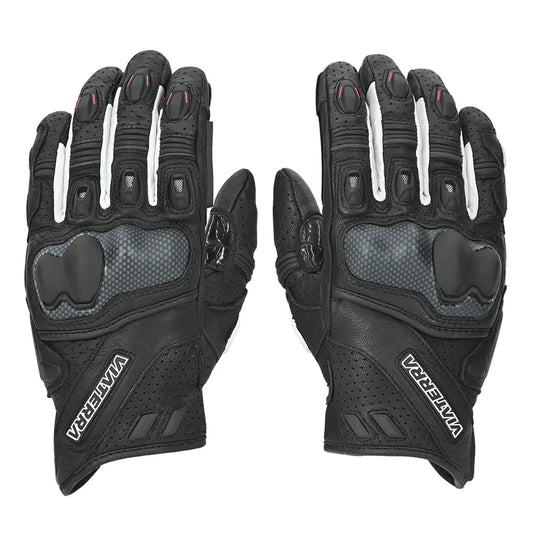 SHIFTER – SHORT MOTORCYCLE LEATHER RIDING GLOVES