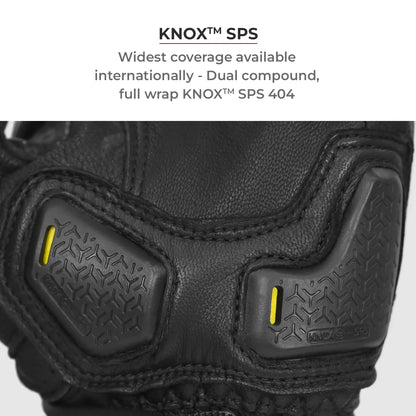 SHIFTER – SHORT MOTORCYCLE LEATHER RIDING GLOVES
