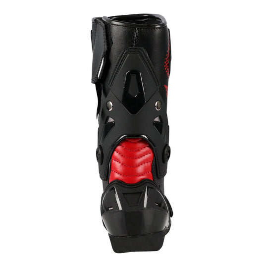 Axor Slipstream Riding Boots BLACK RED
