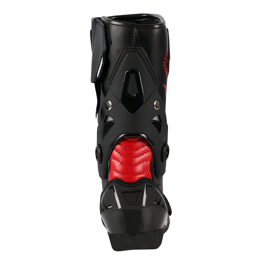 Axor Slipstream Riding Boots BLACK RED