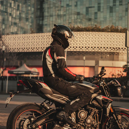 Viaterra Spencer Street Mesh Motorcycle Riding Pants Regular (Black)