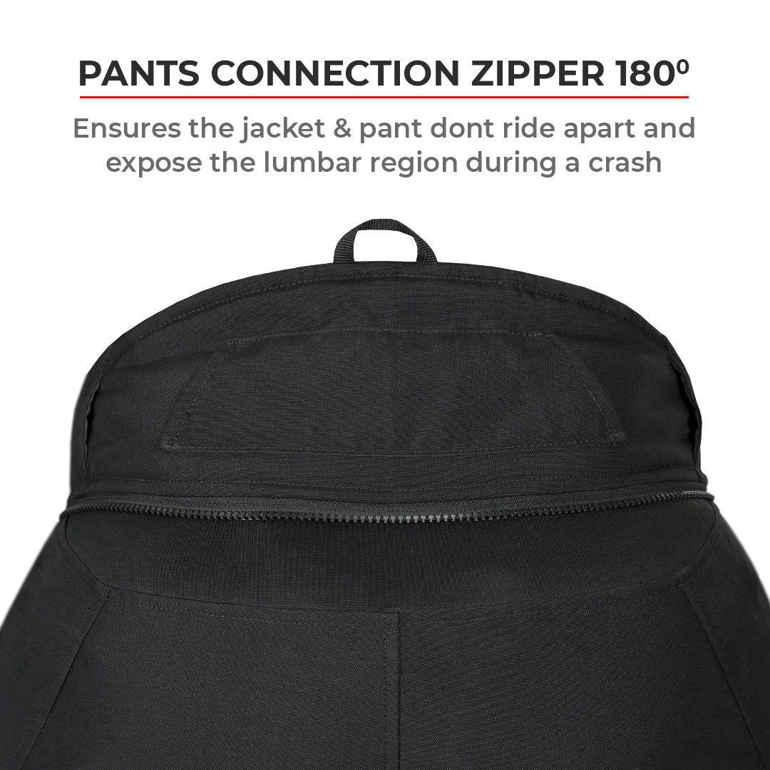 Viaterra Spencer Street Mesh Motorcycle Riding Pants Regular (Black)