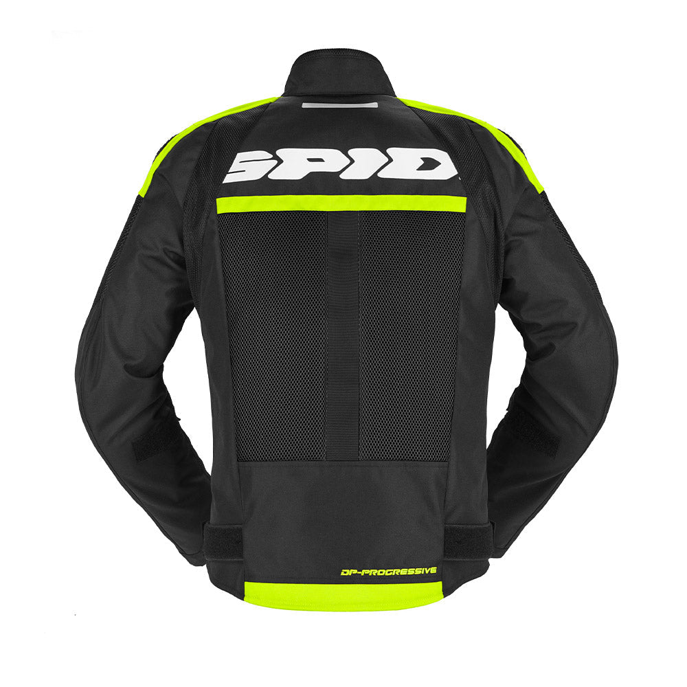 Progressive Net Windout Jacket - Black/Yellow