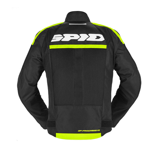 Progressive Net Windout Jacket - Black/Yellow