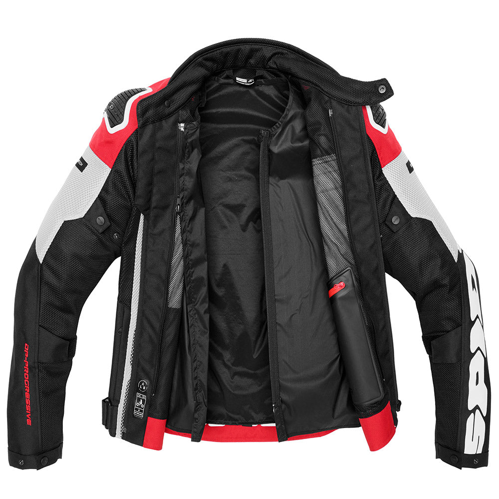 Progressive Net Windout Jacket - Red