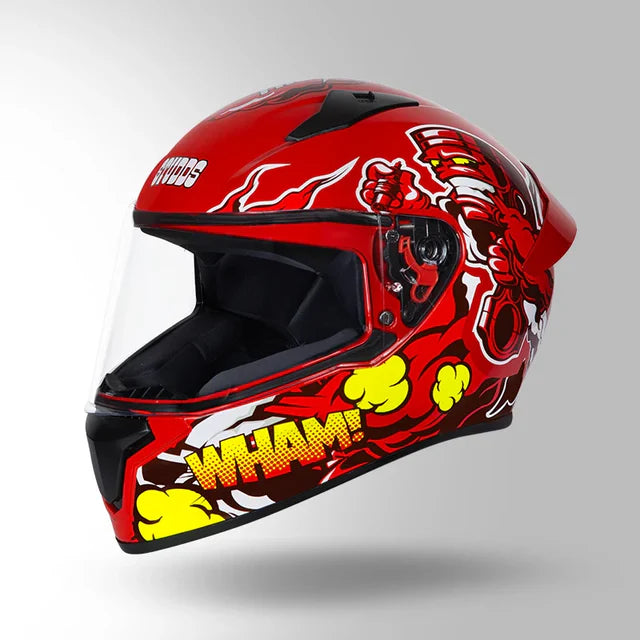 STUDDS THUNDER D10 COMMUNICATION RED N2